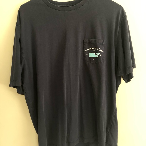 Navy Blue Vineyard Vines T-Shirt - Picture 1 of 3